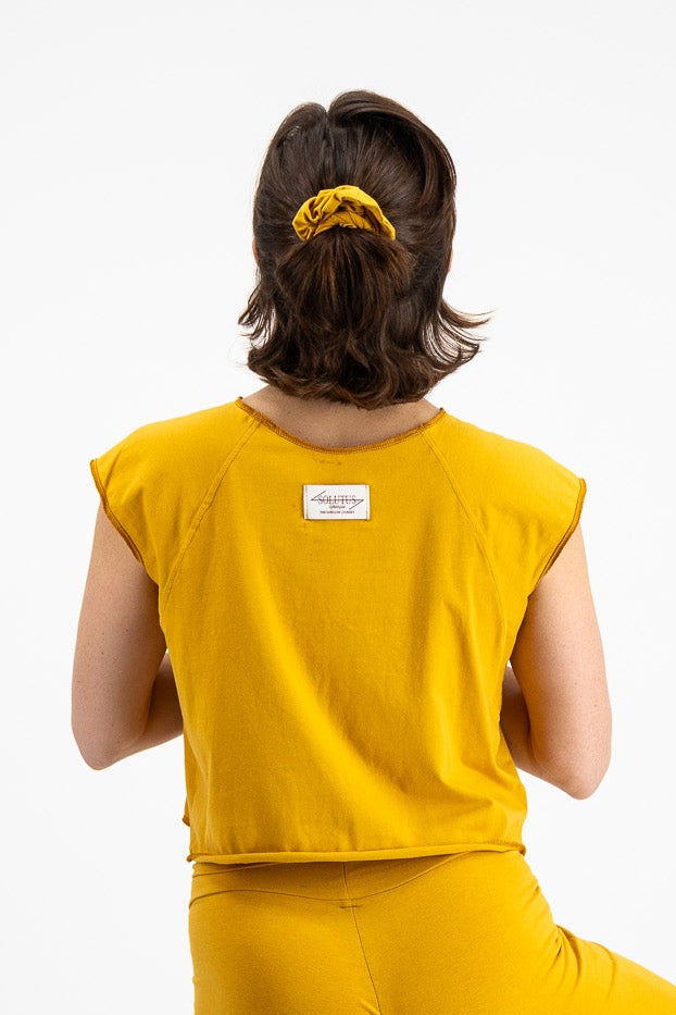 The Raglan Tank - Dijon Mustard