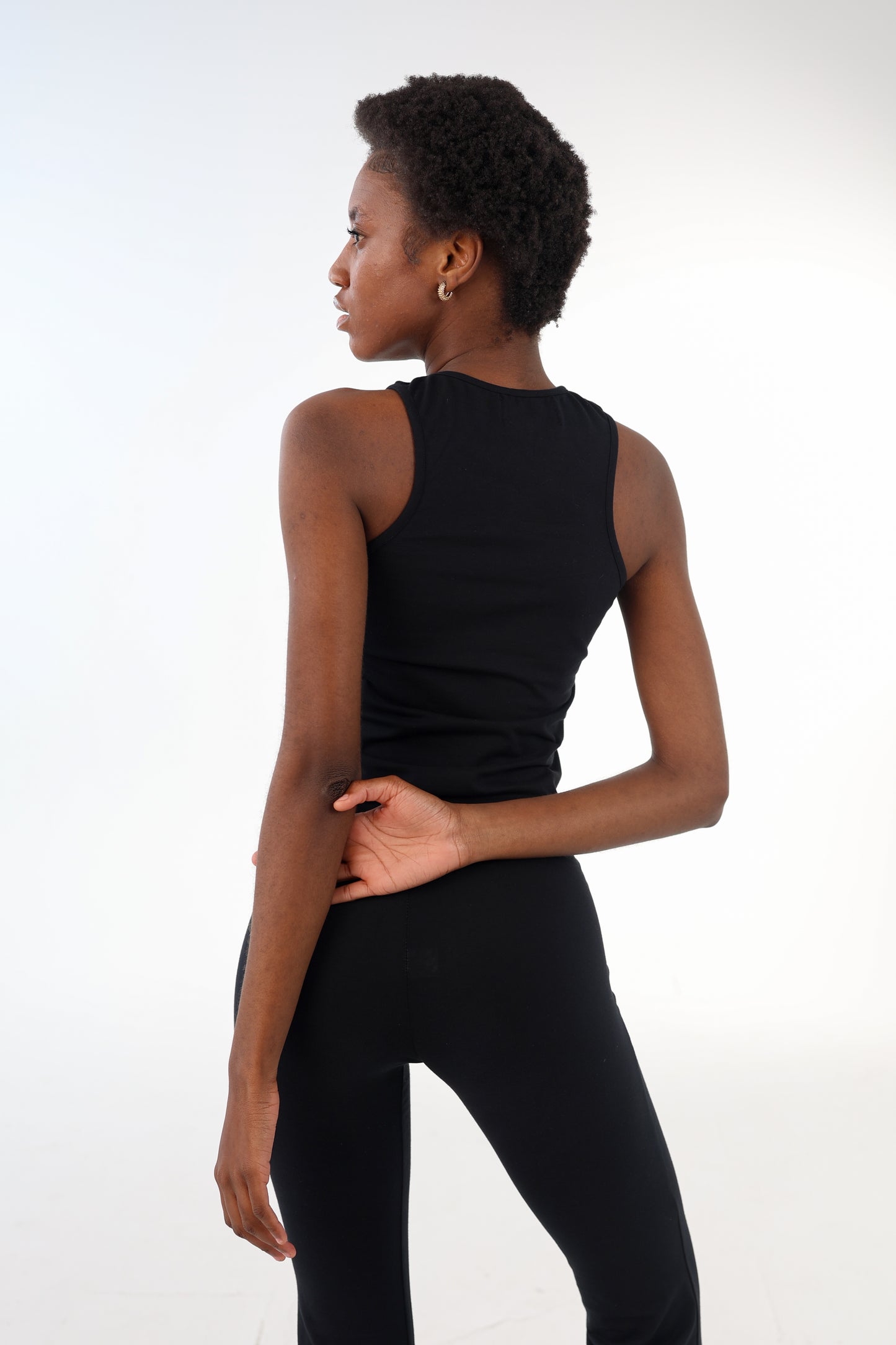 The Racerback Tank - Black