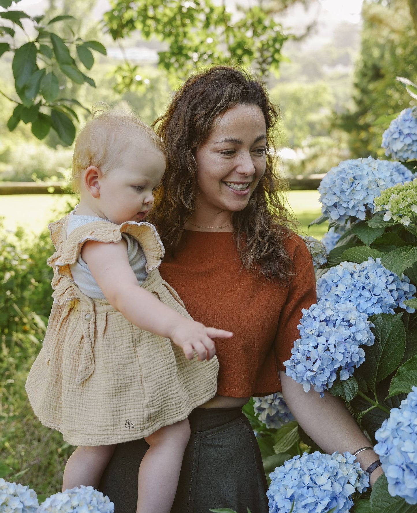 Linen Box T-Shirt Crop