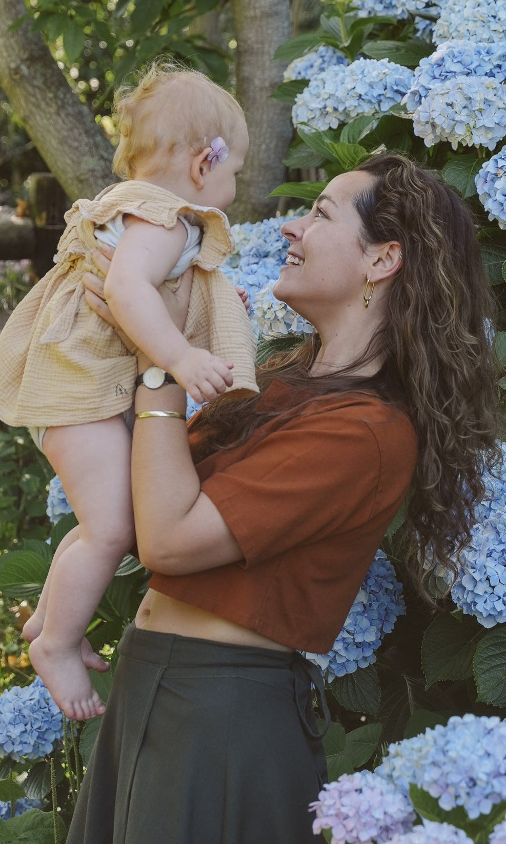Linen Box T-Shirt Crop