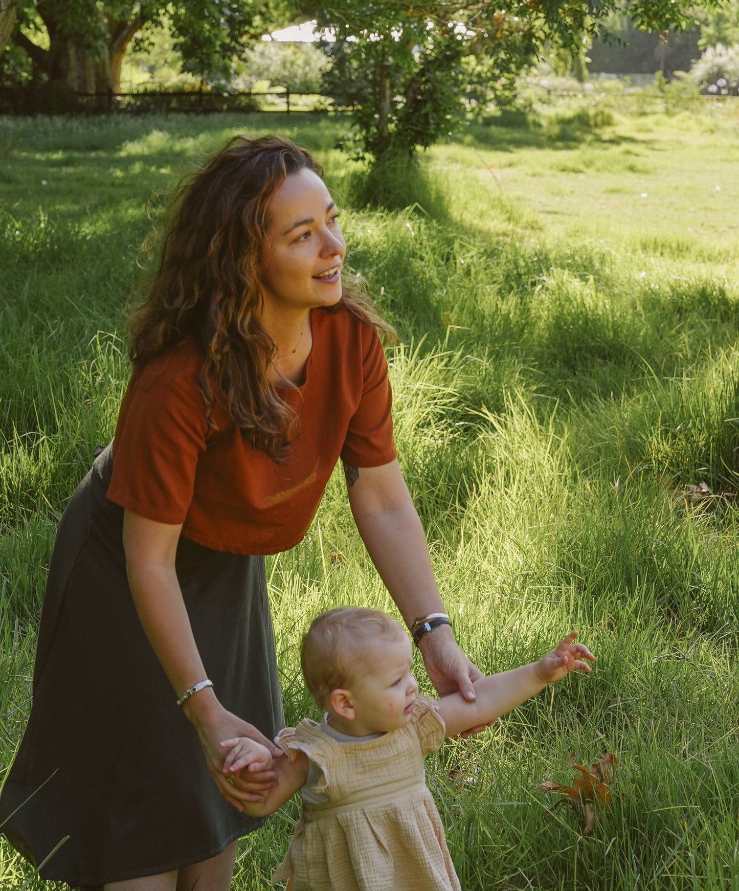 Linen Box T-Shirt Crop