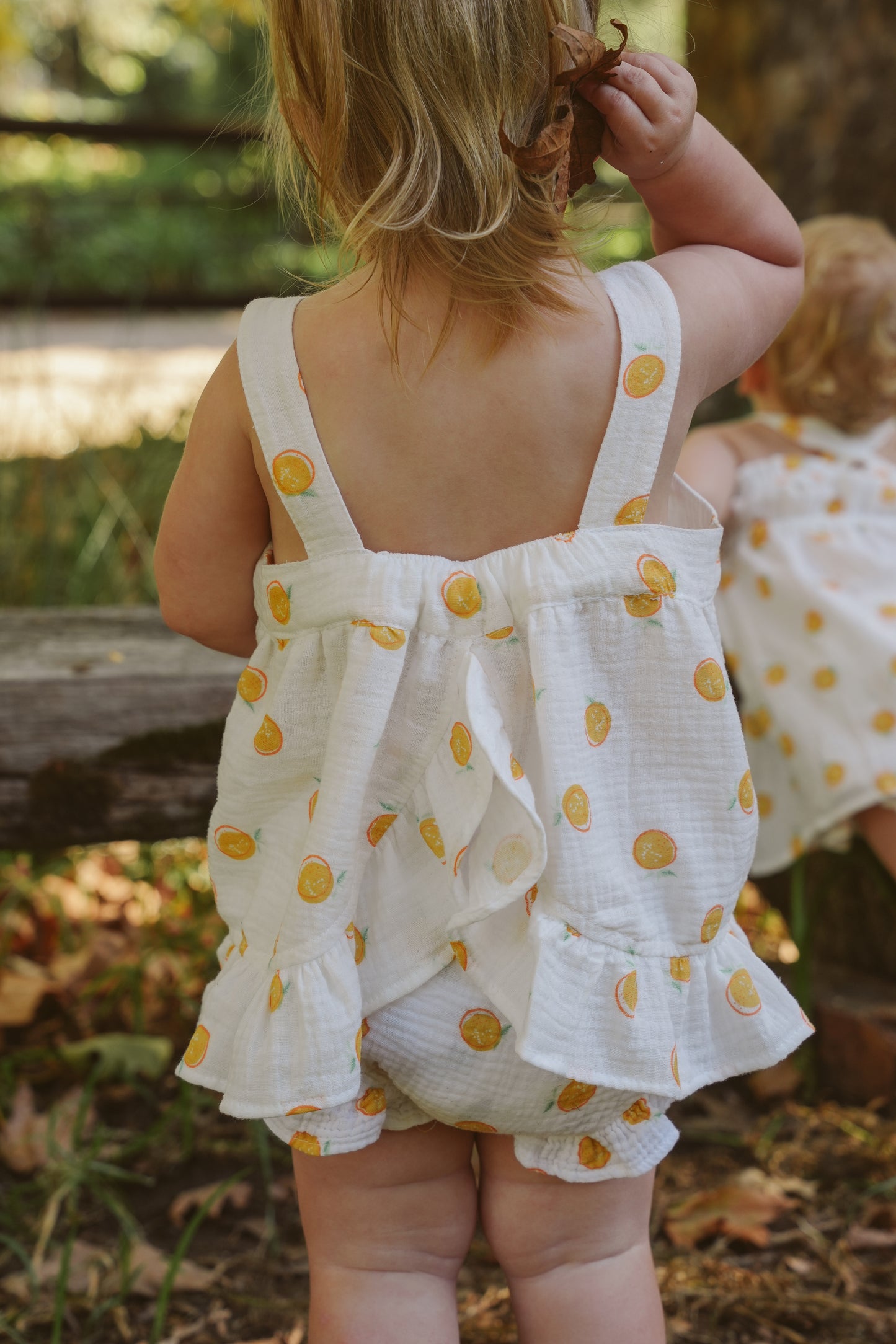 Sun Chaser Muslin Top - Citrus Print