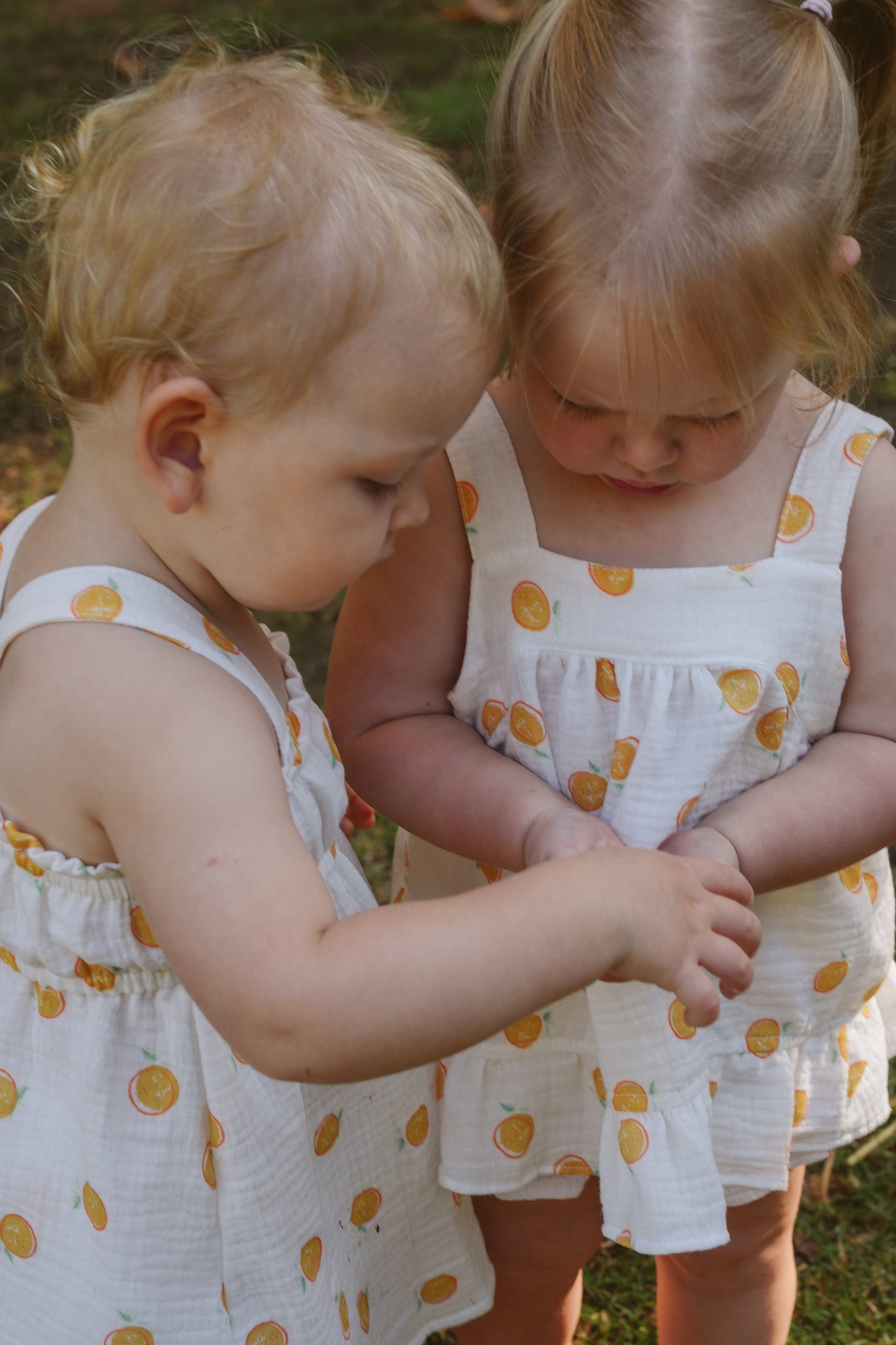 Sun Chaser Muslin Top - Citrus Print