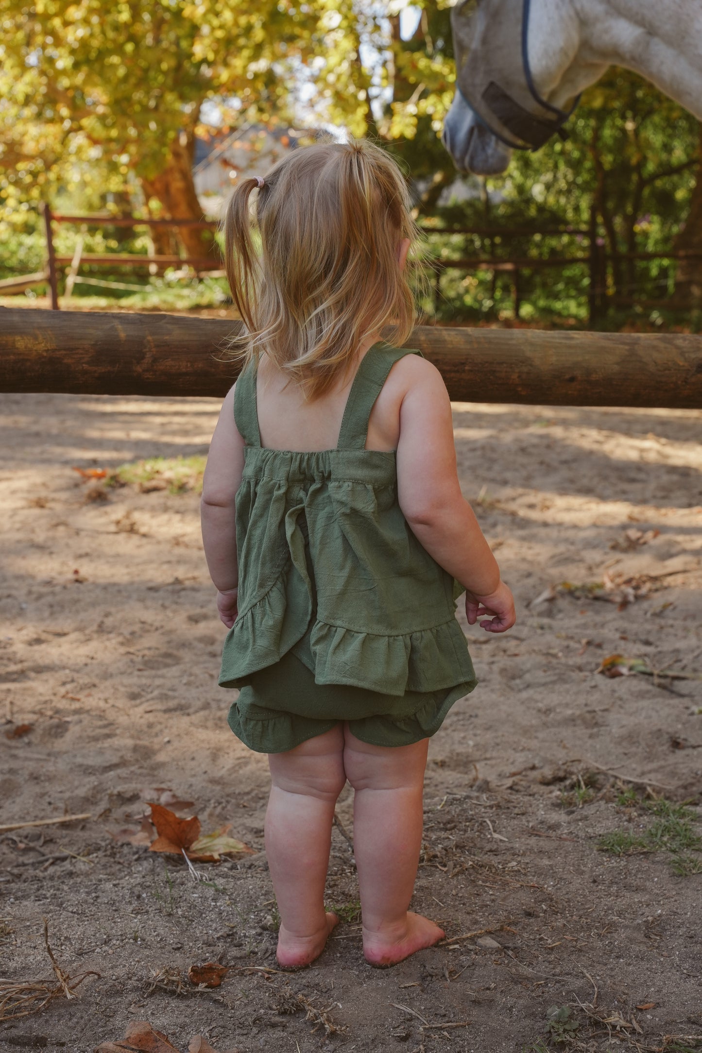 Sun Chaser Top - Forest Green