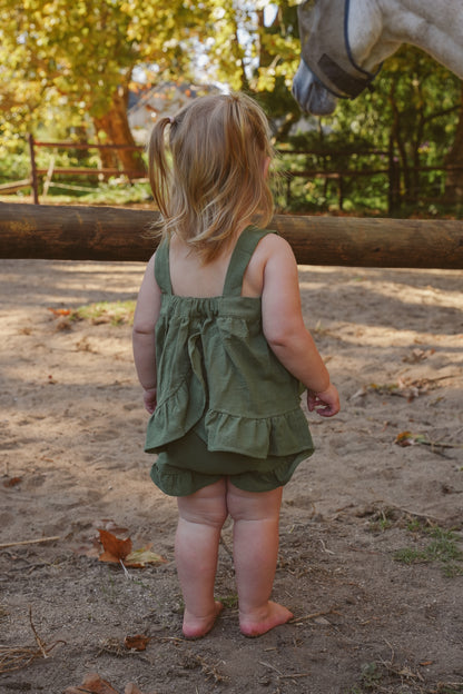 Sun Chaser Top - Forest Green