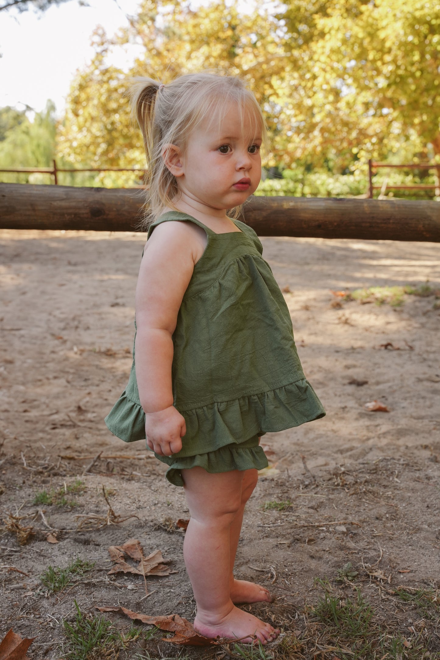 Sun Chaser Top - Forest Green