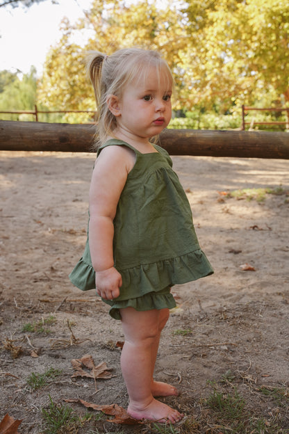 Sun Chaser Top - Forest Green