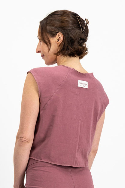 The Raglan Tank - Pale Purple
