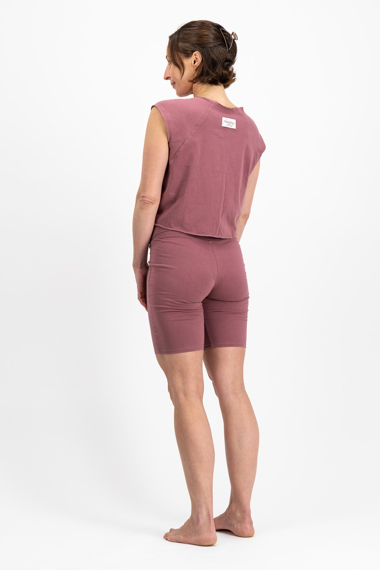 The Midi Shorts - Pale Purple