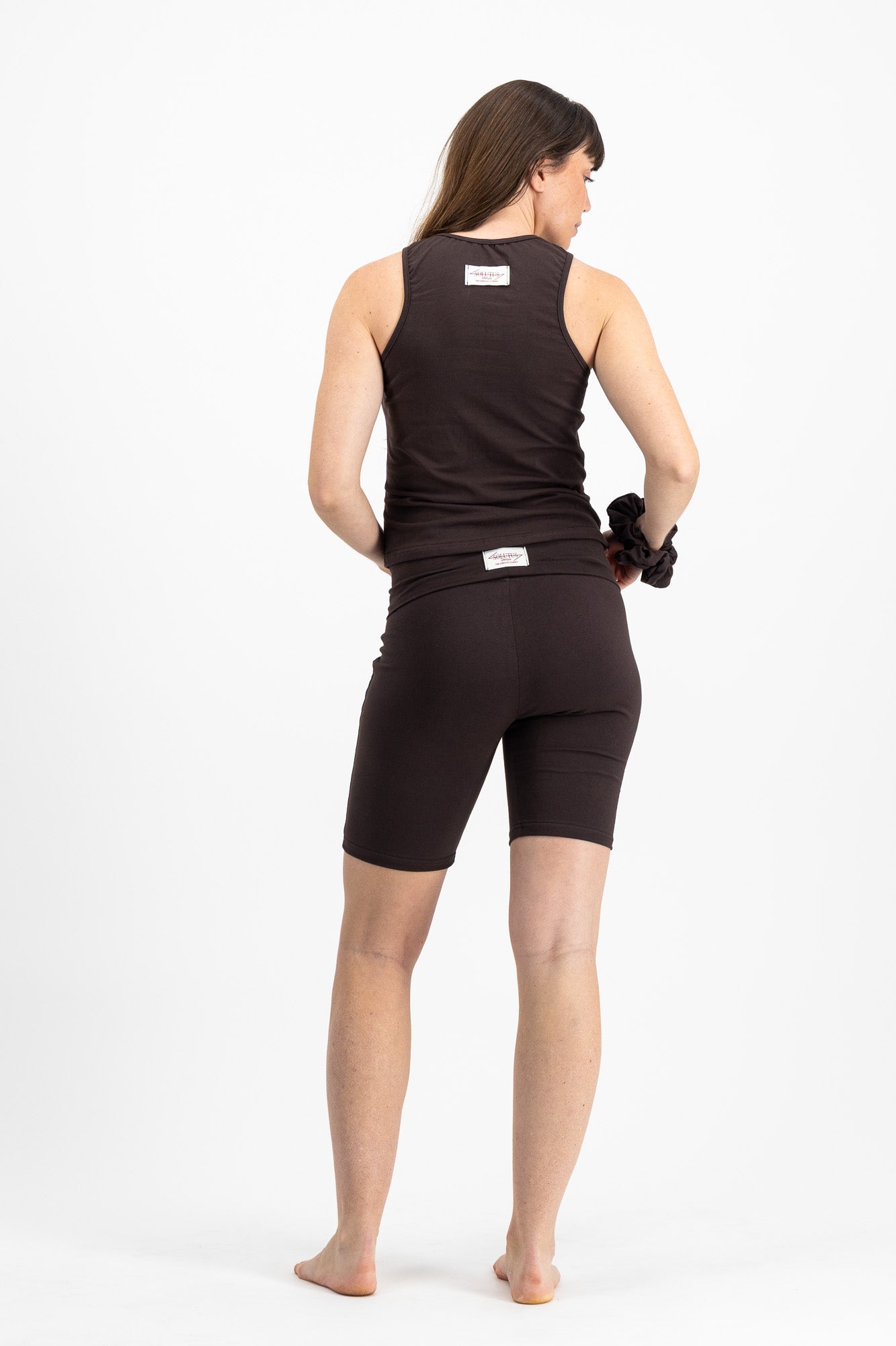 The Midi Shorts - Dark Chocolate