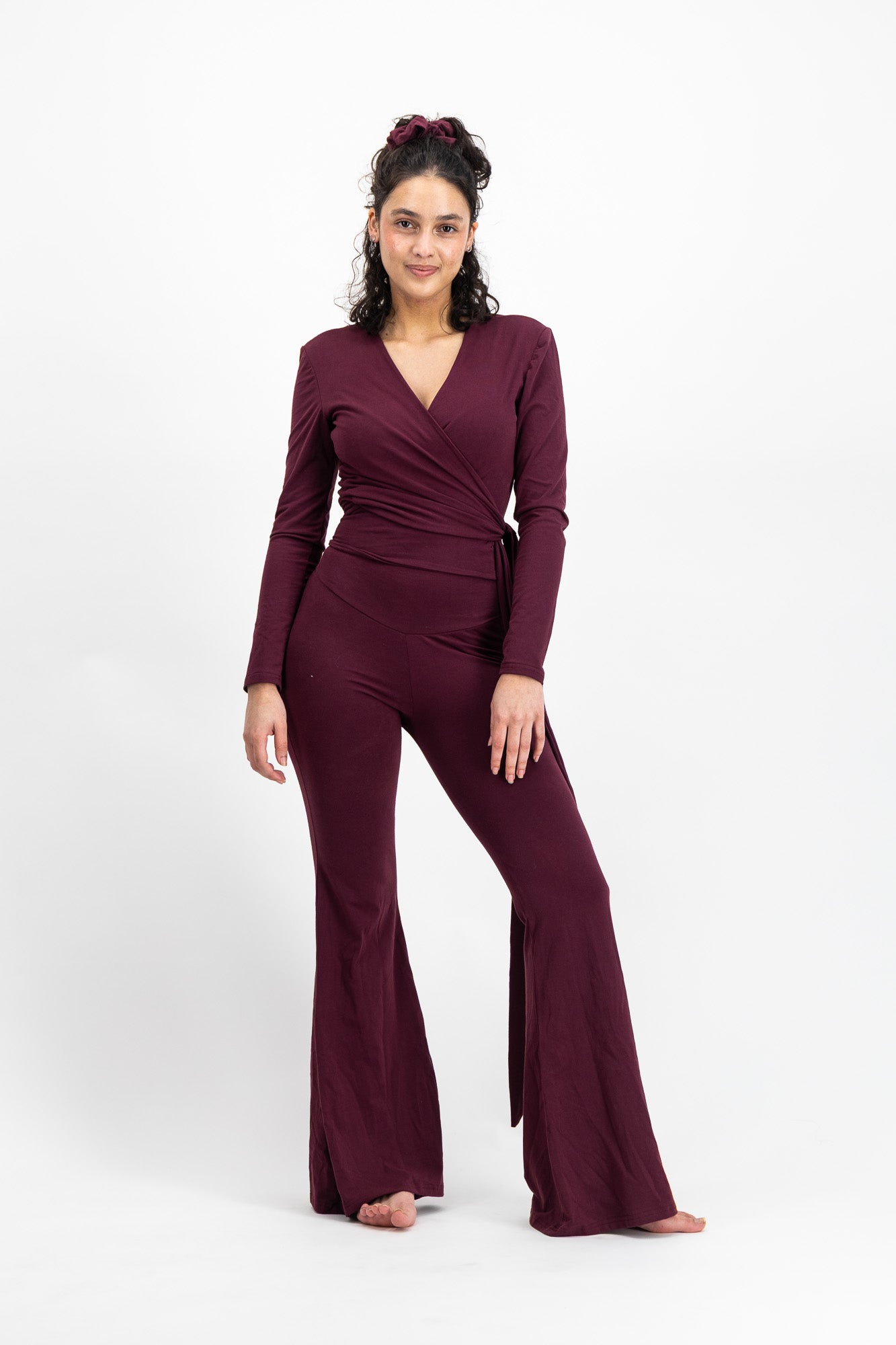 The Ballet Wrap - Maroon