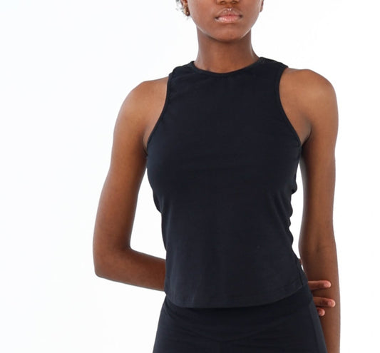 The Racerback Tank - Black