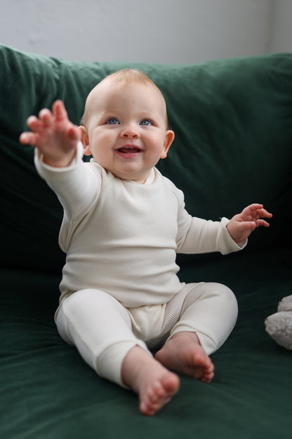 The Winter Romper - Butterbean Cream